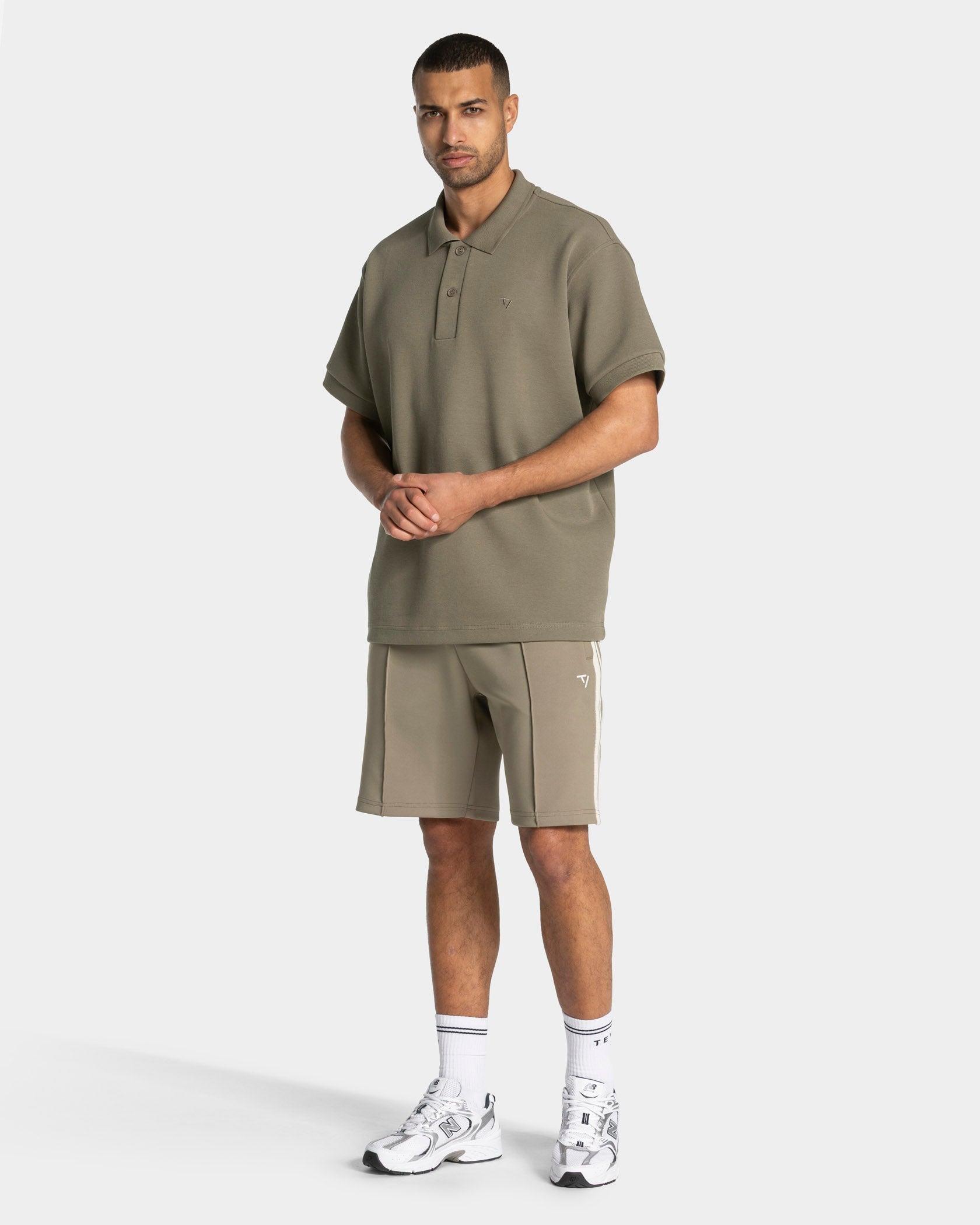 Club Oversized Polo "Khaki"