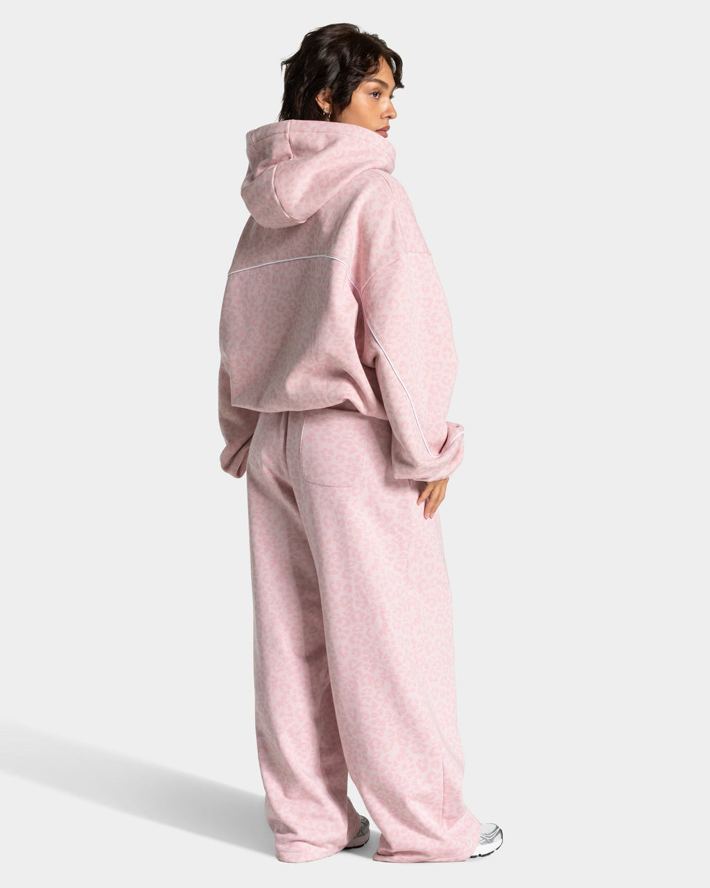 Sweat à capuche Contrastline  "Leo Rose"