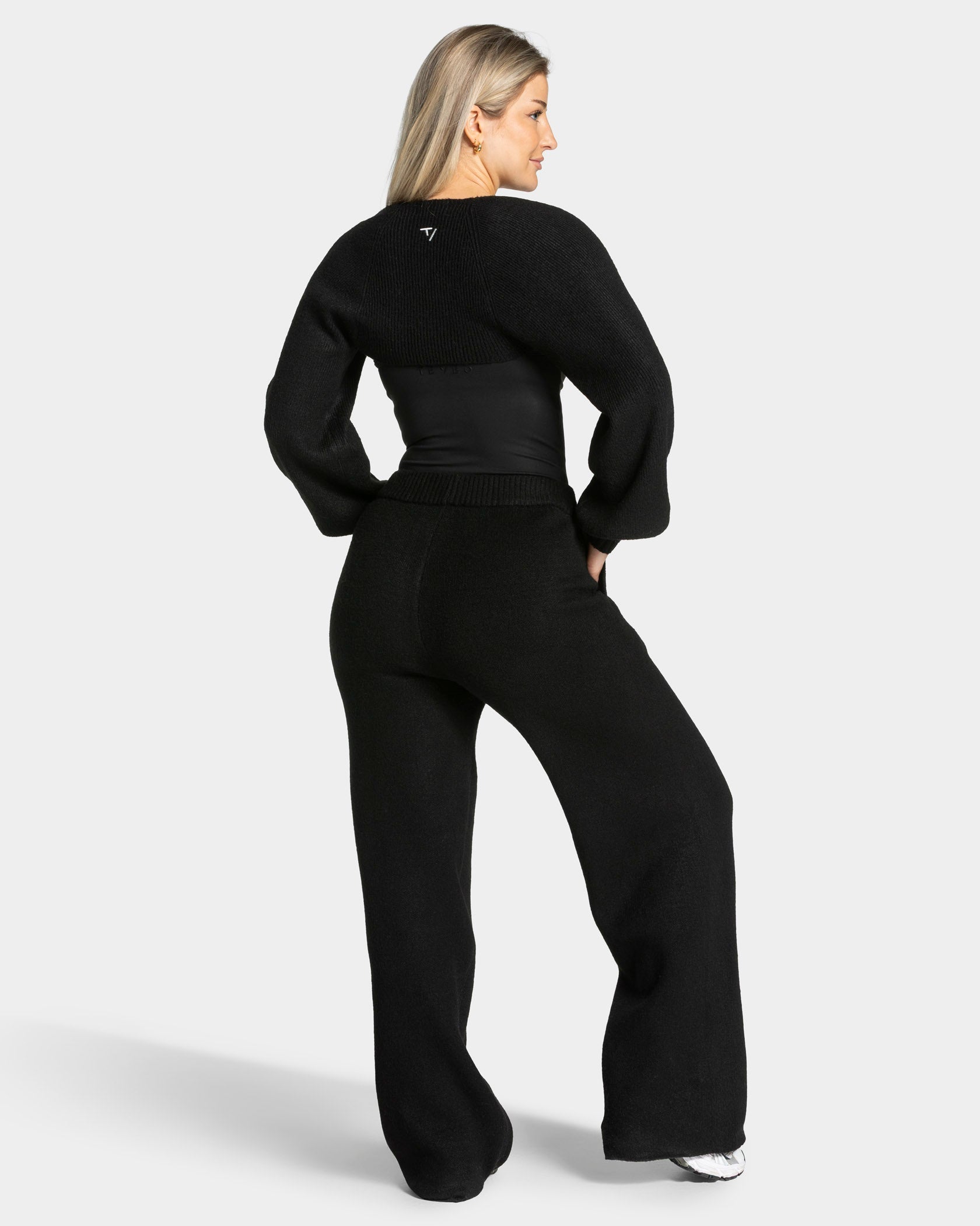 Knit Bolero "Schwarz"