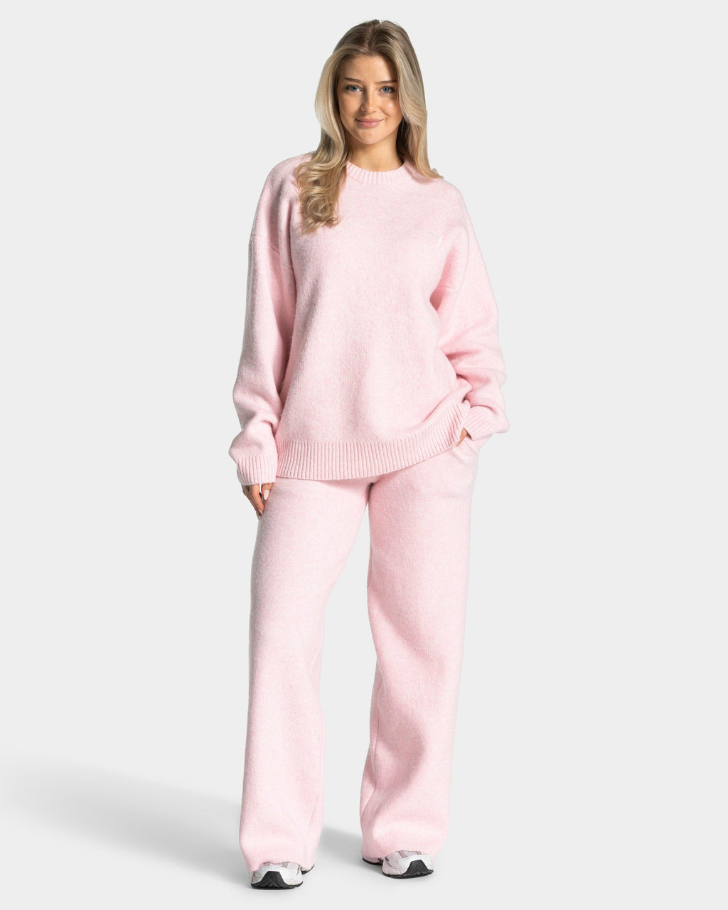 Knit Straight Leg Pants "Rosa"