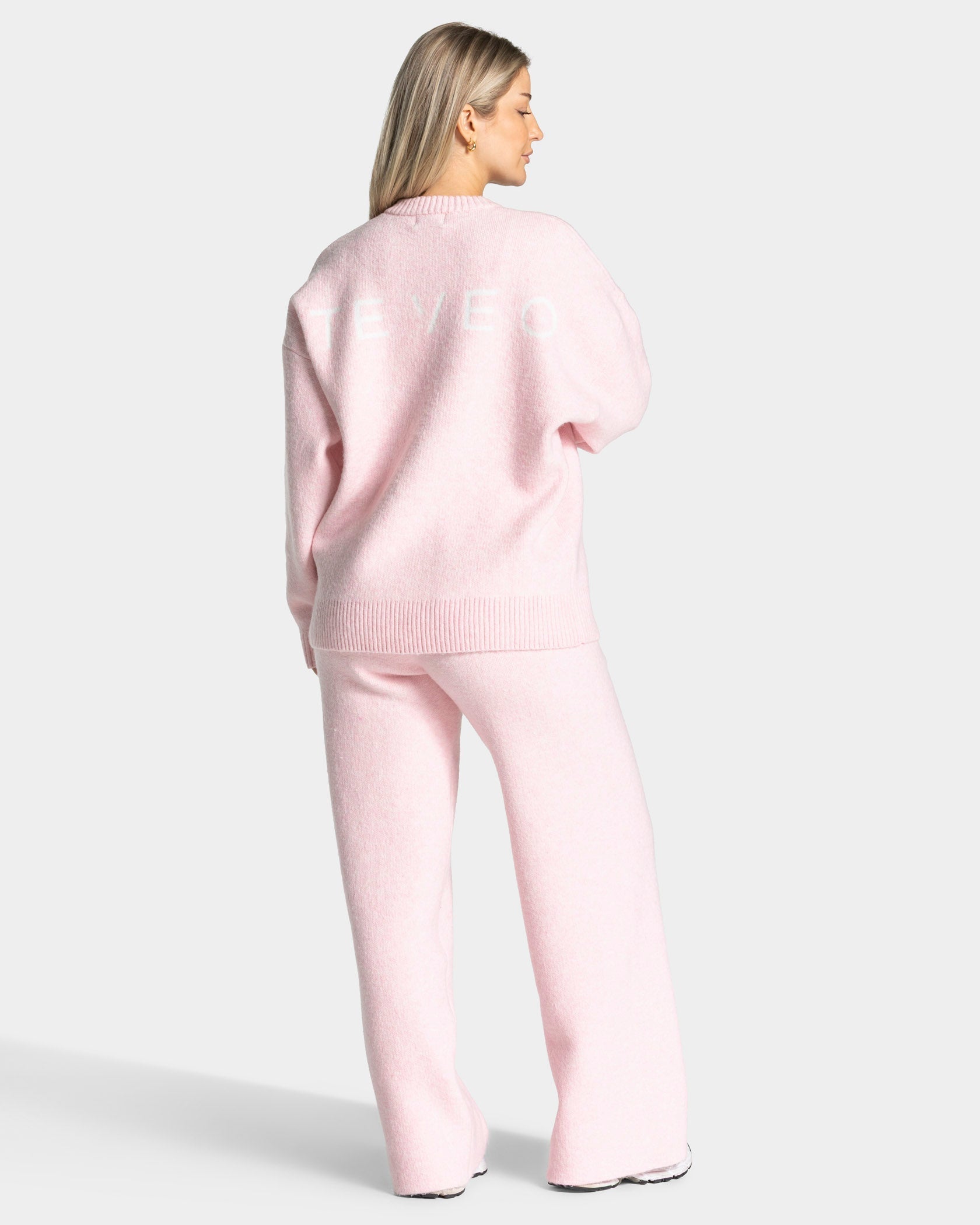 Knit Straight Leg Pants "Rosa"