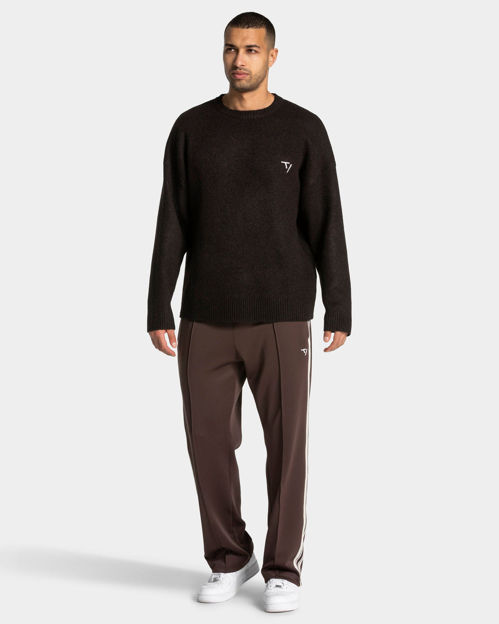 Knit Sweater "Dark Chocolate"