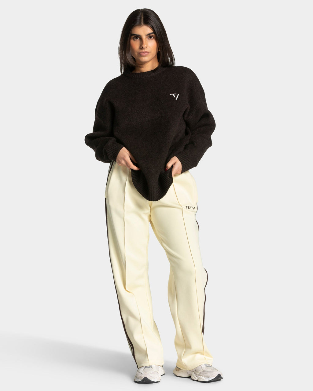 Knit Sweater "Dark Chocolate"