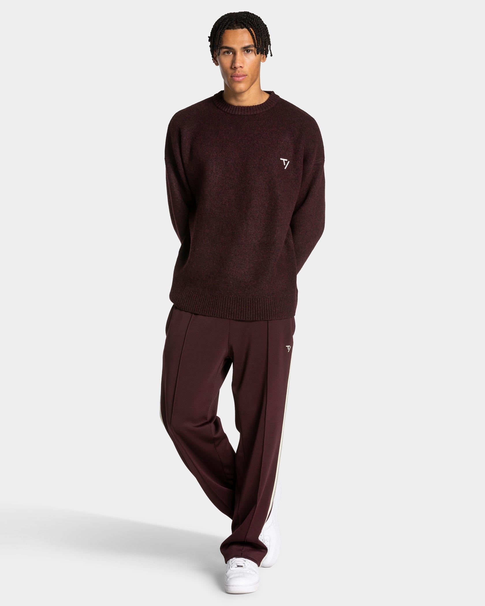 Knit Sweater "Merlot"