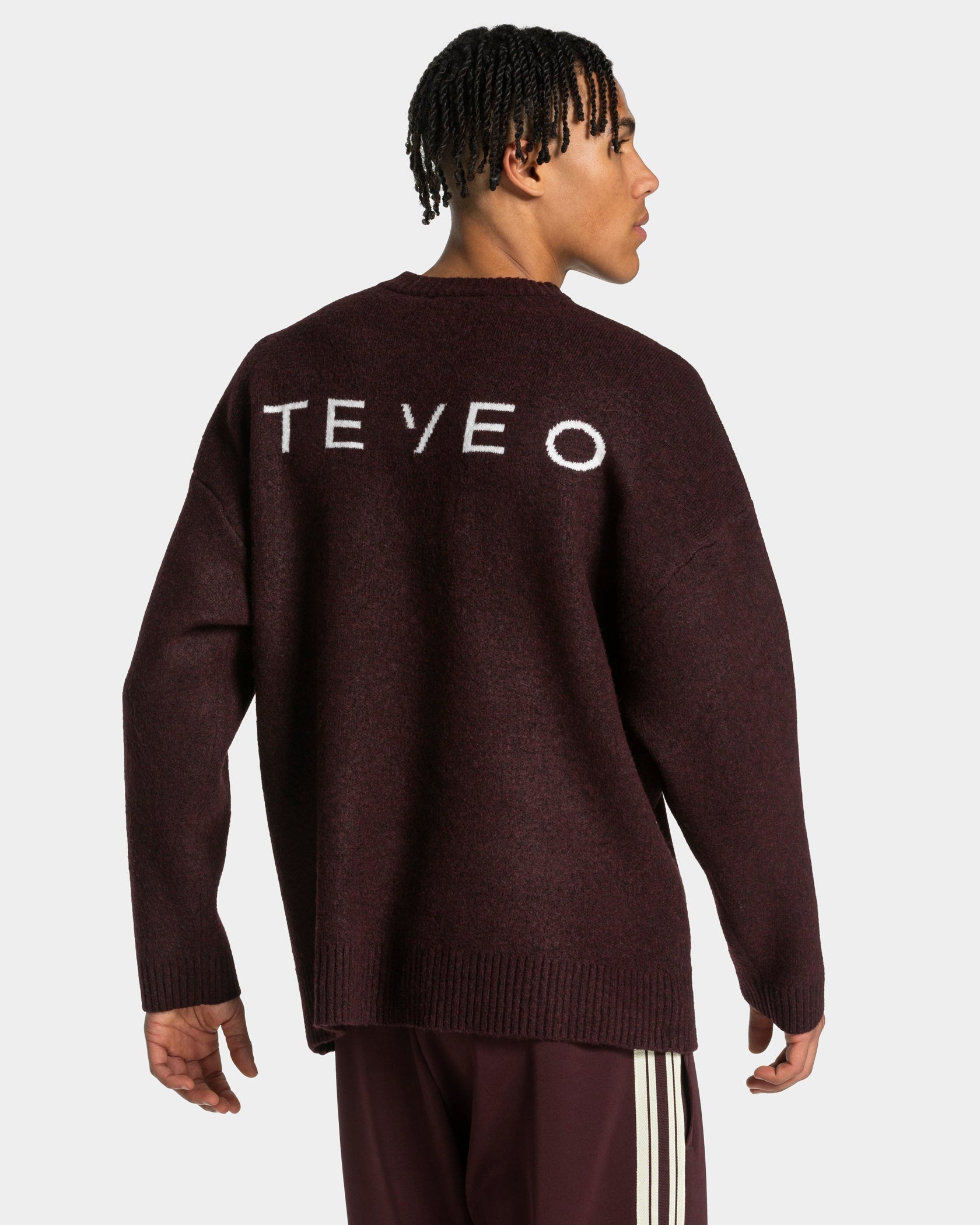 Knit Sweater "Merlot"