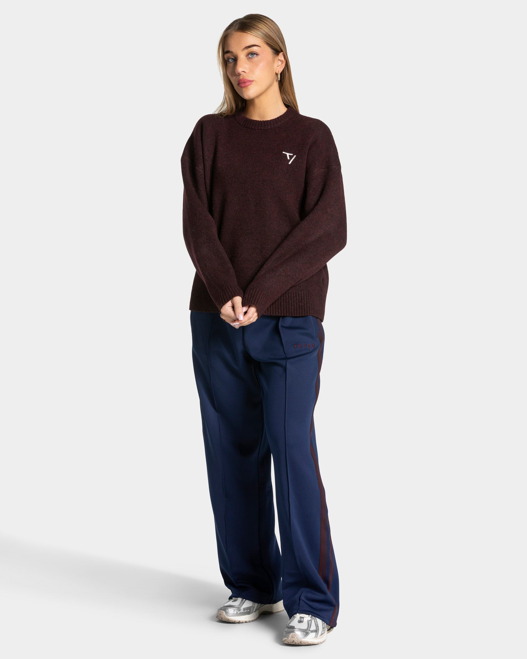 Knit Sweater "Merlot"