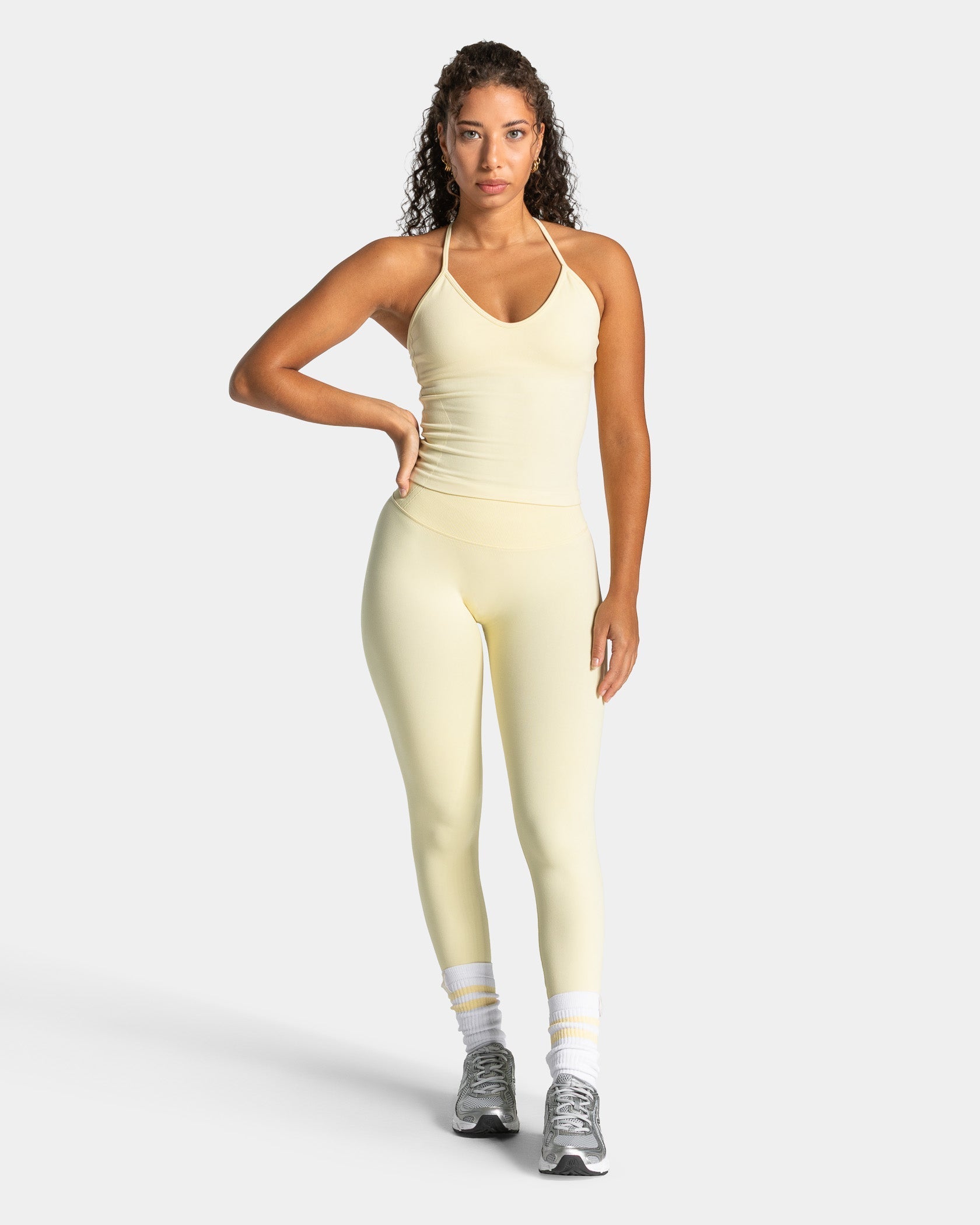 Lift Sculpt Scrunch Leggings "Butter Yellow"