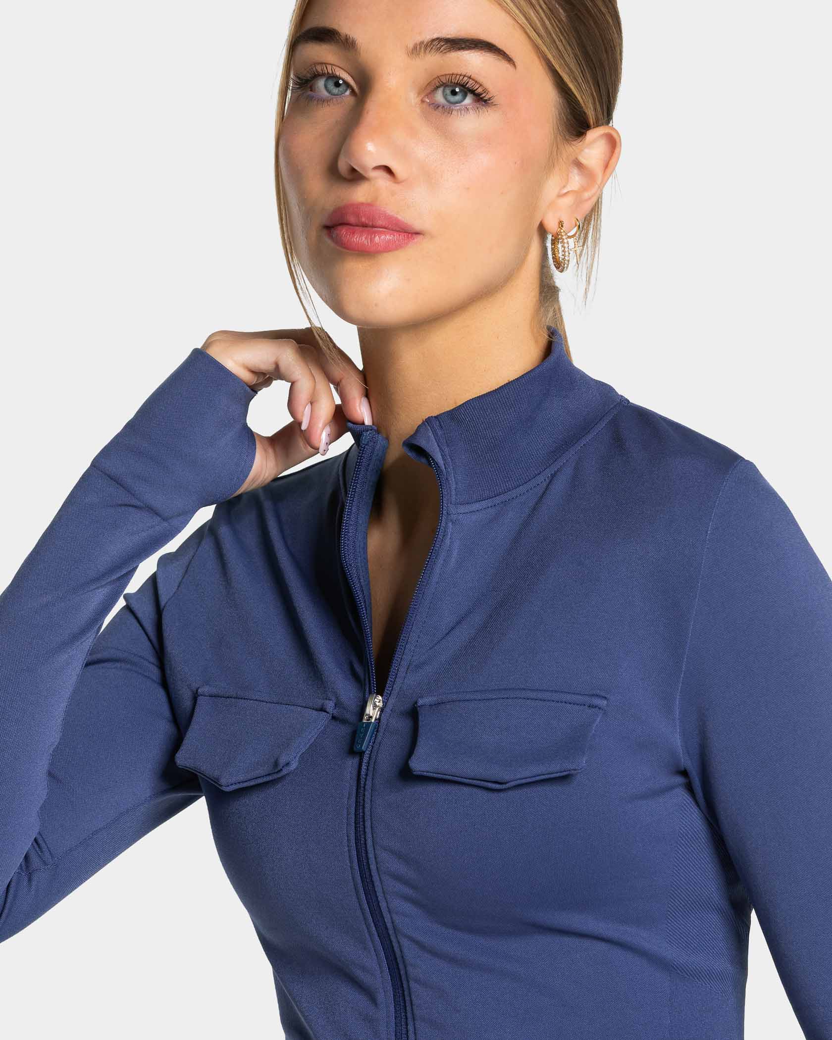 Lift Cargo Zip Jacke "Indigo"