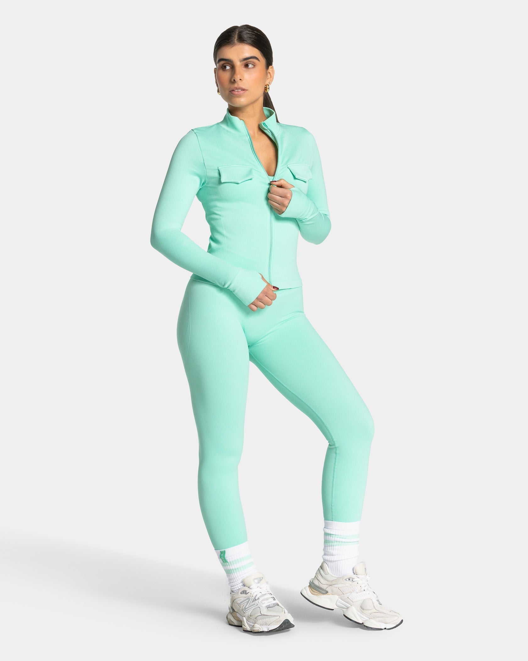 Lift Cargo Zip Jacke "Mint"