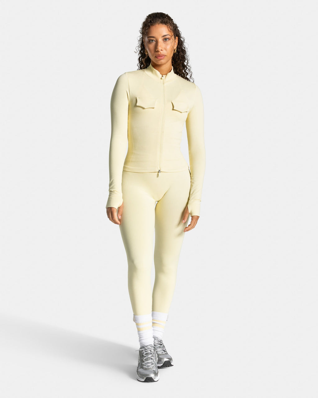 Lift Cargo Zip Jacke "Butter Yellow"