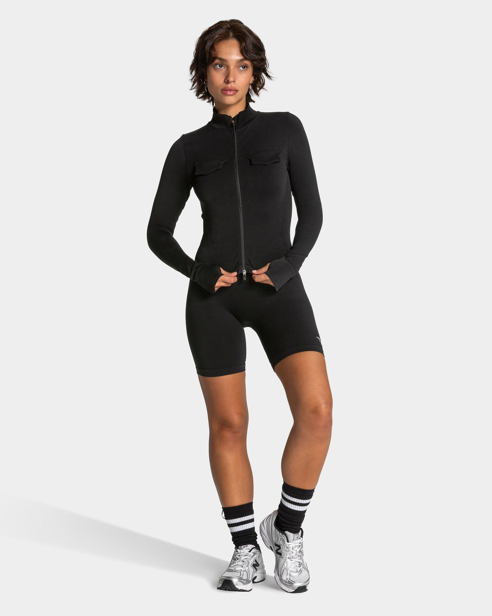 Lift Cargo Zip Jacke "Schwarz"