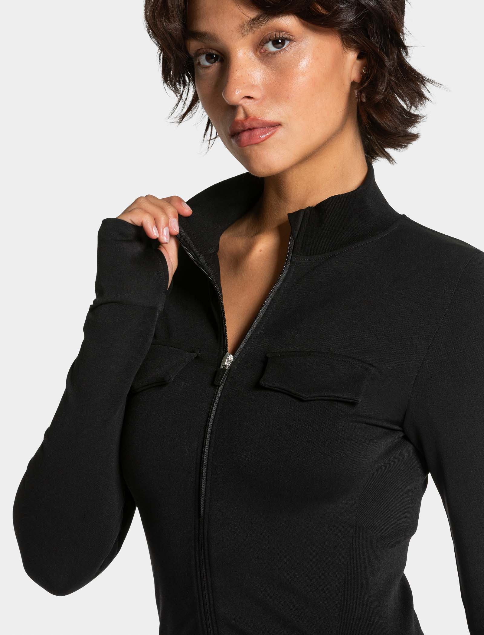 Lift Cargo Zip Jacke "Schwarz"