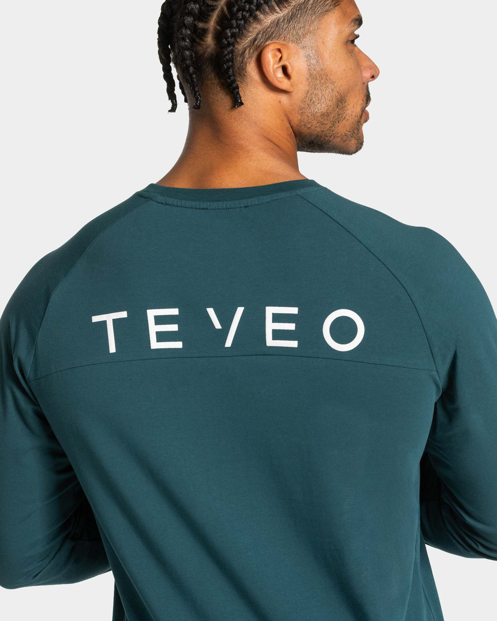 Haut à manches longues Lift « bleu sarcelle »