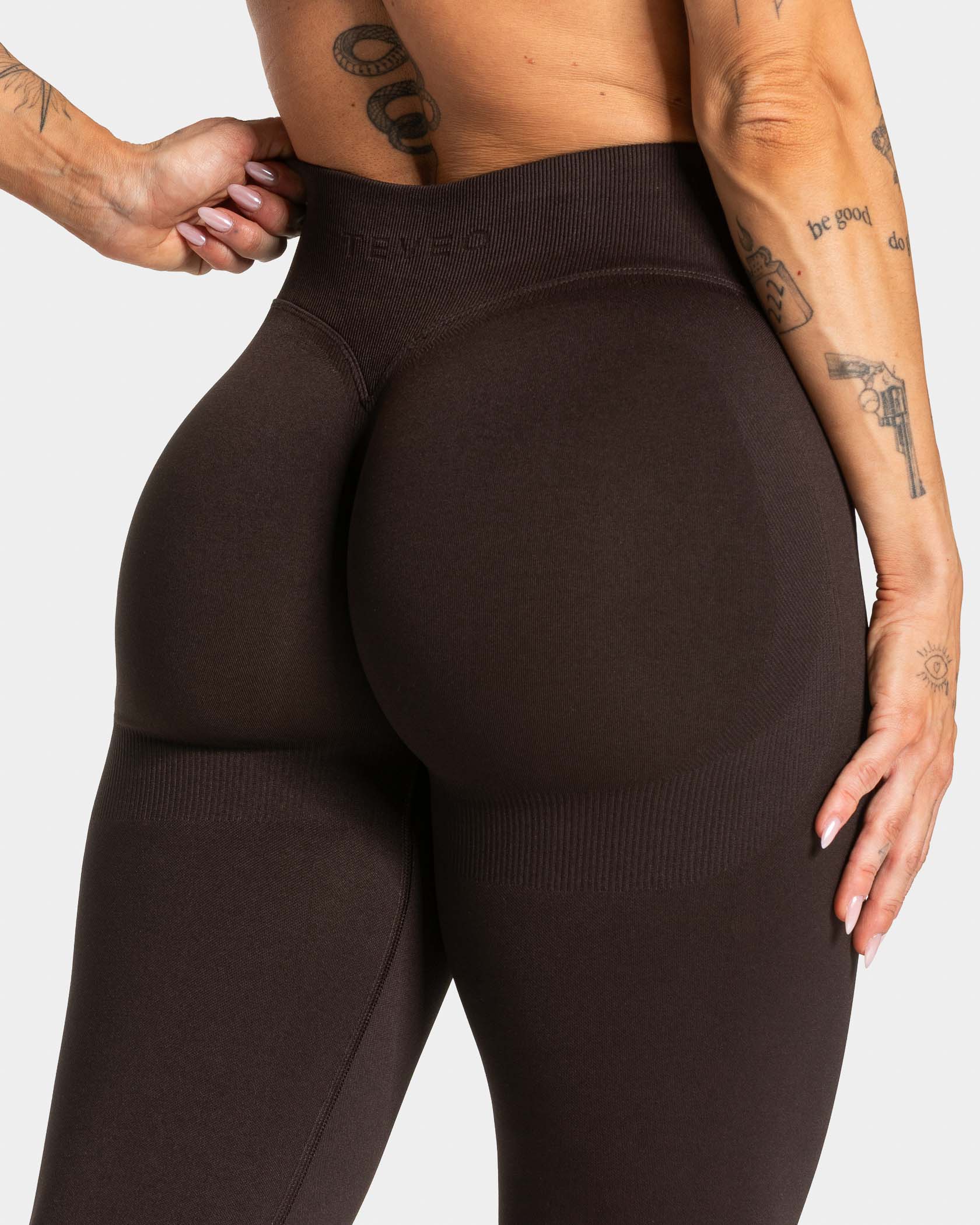 Lift Sculpt Scrunch Leggings "Dark Chocolate"