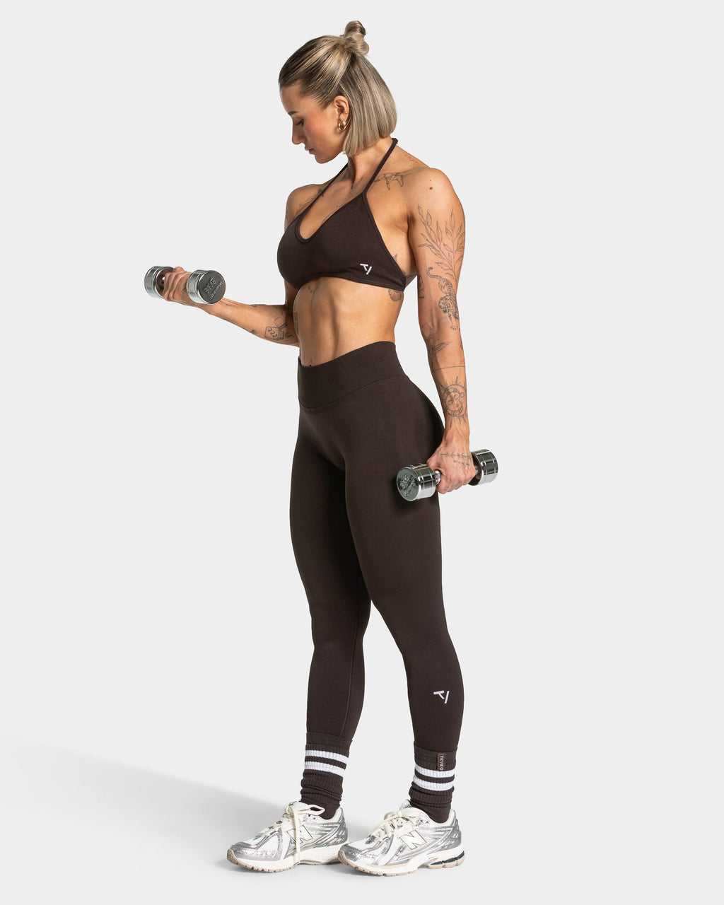 Lift Sculpt Scrunch Leggings "Dark Chocolate"
