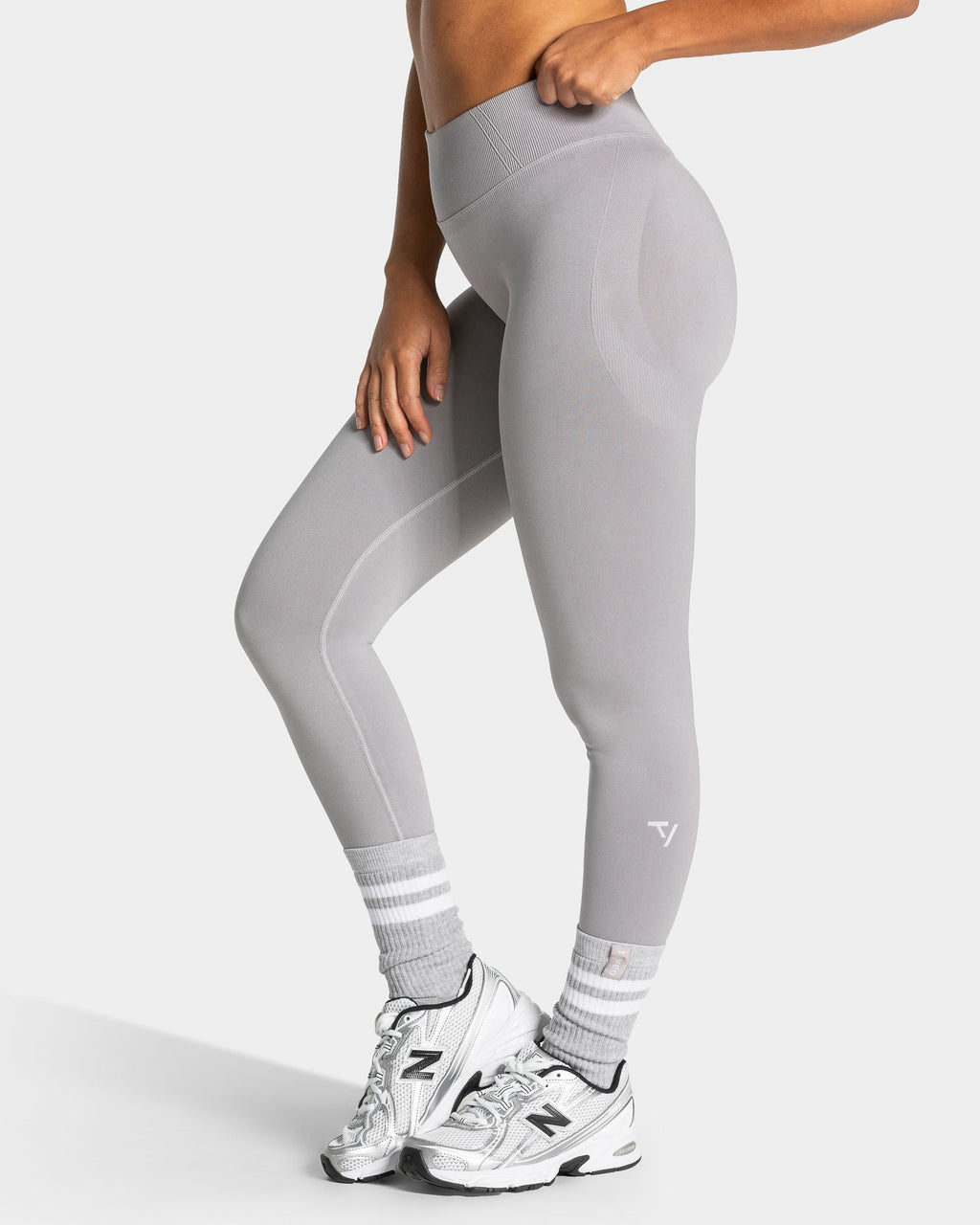 Lift Sculpt Scrunch Leggings "Hellgrau"