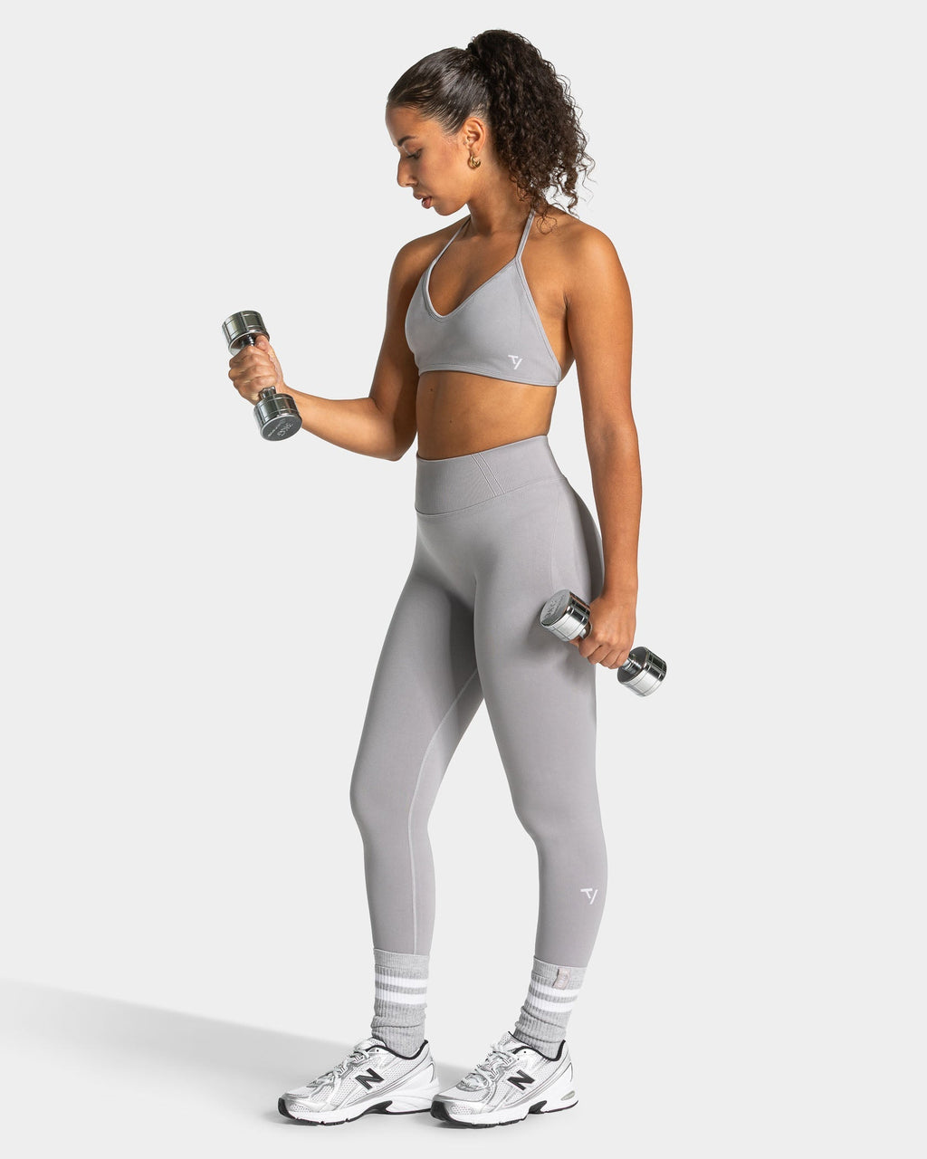 Lift Sculpt Scrunch Leggings "Hellgrau"