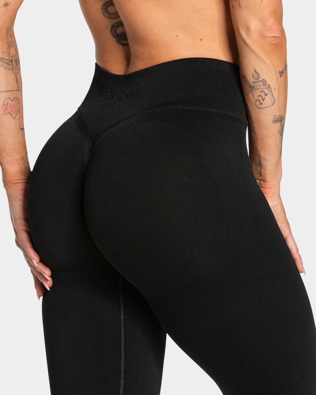 Lift Sculpt Scrunch Leggings "Schwarz"