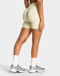 Lift Sculpt Scrunch Shorts "Butter Yellow"