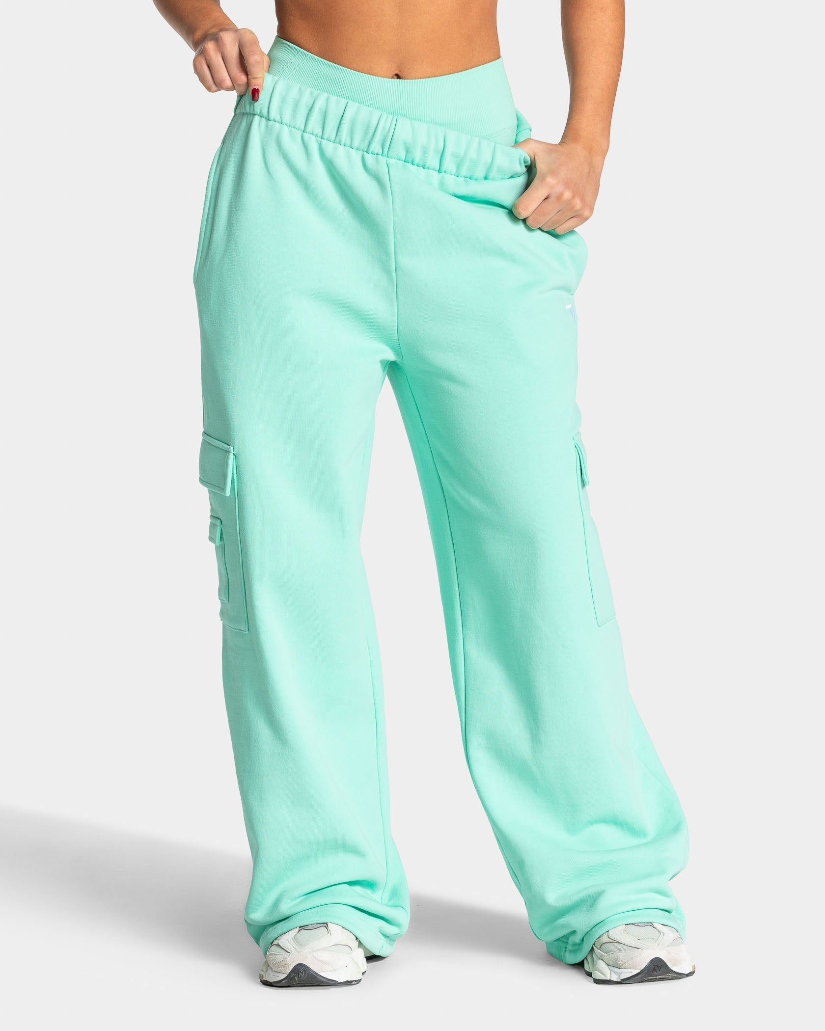 Lift Wide Leg Cargo Jogger "Mint"